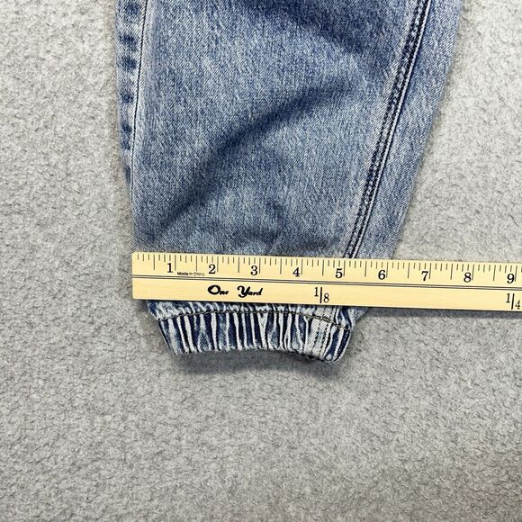 American Eagle Cargo Jogger Jeans Women’s 0 Regular Light Wash Denim 2765 - Picture 12 of 13